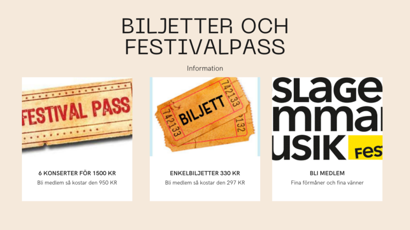 Roslagens Kammarmusikfestival  i Stockholms skärgård 1-3 juli